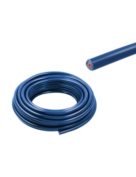 Cable bobina de alta azul